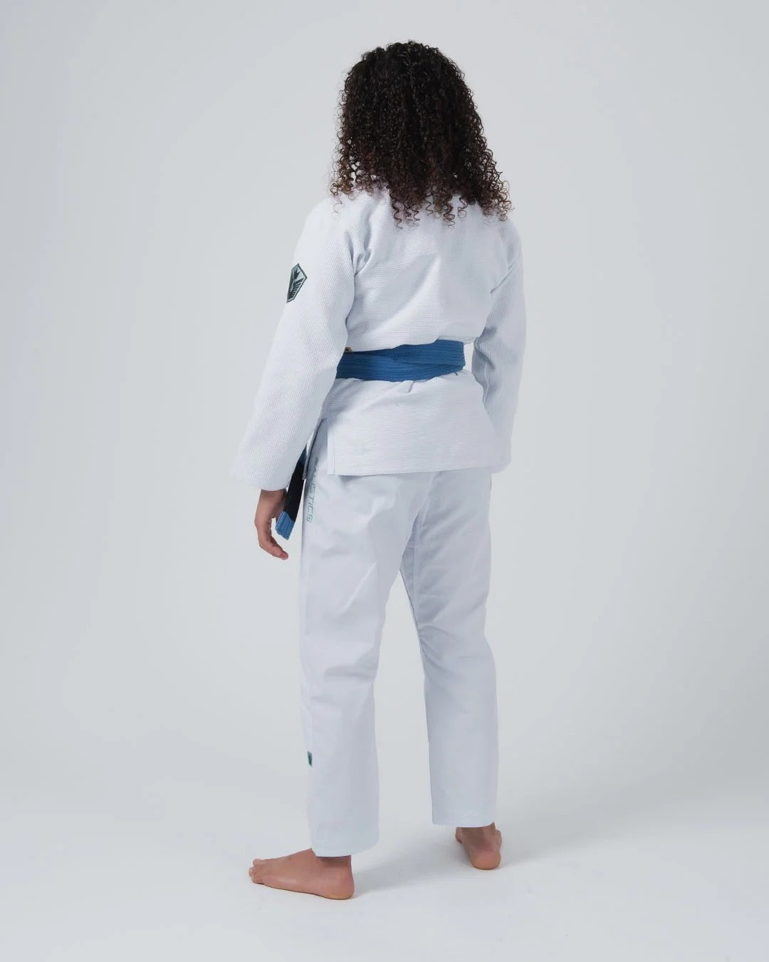 KINGZ BALISTICO 4.0 JIU JITSU FEMENINO - KIMONO / GI NEGRO - AZUL - BLANCO