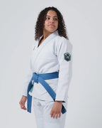 KINGZ BALISTICO 4.0 FRAUEN JIU JITSU - SCHWARZ - BLAU - WEISS KIMONO / GI