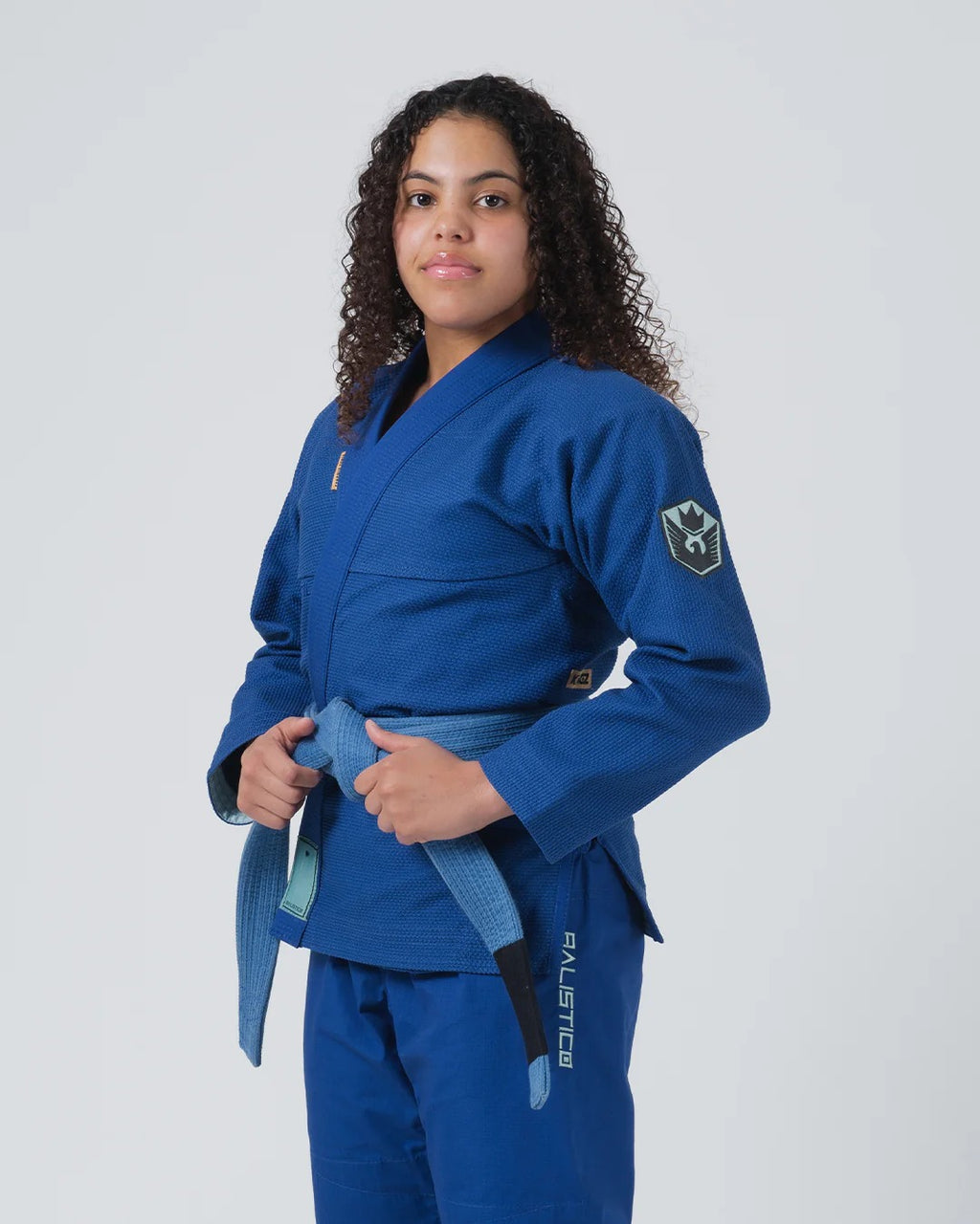 KINGZ BALISTICO 4.0 FRAUEN JIU JITSU - SCHWARZ - BLAU - WEISS KIMONO / GI