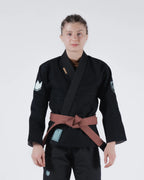 KINGZ BALISTICO 4.0 FRAUEN JIU JITSU - SCHWARZ - BLAU - WEISS KIMONO / GI