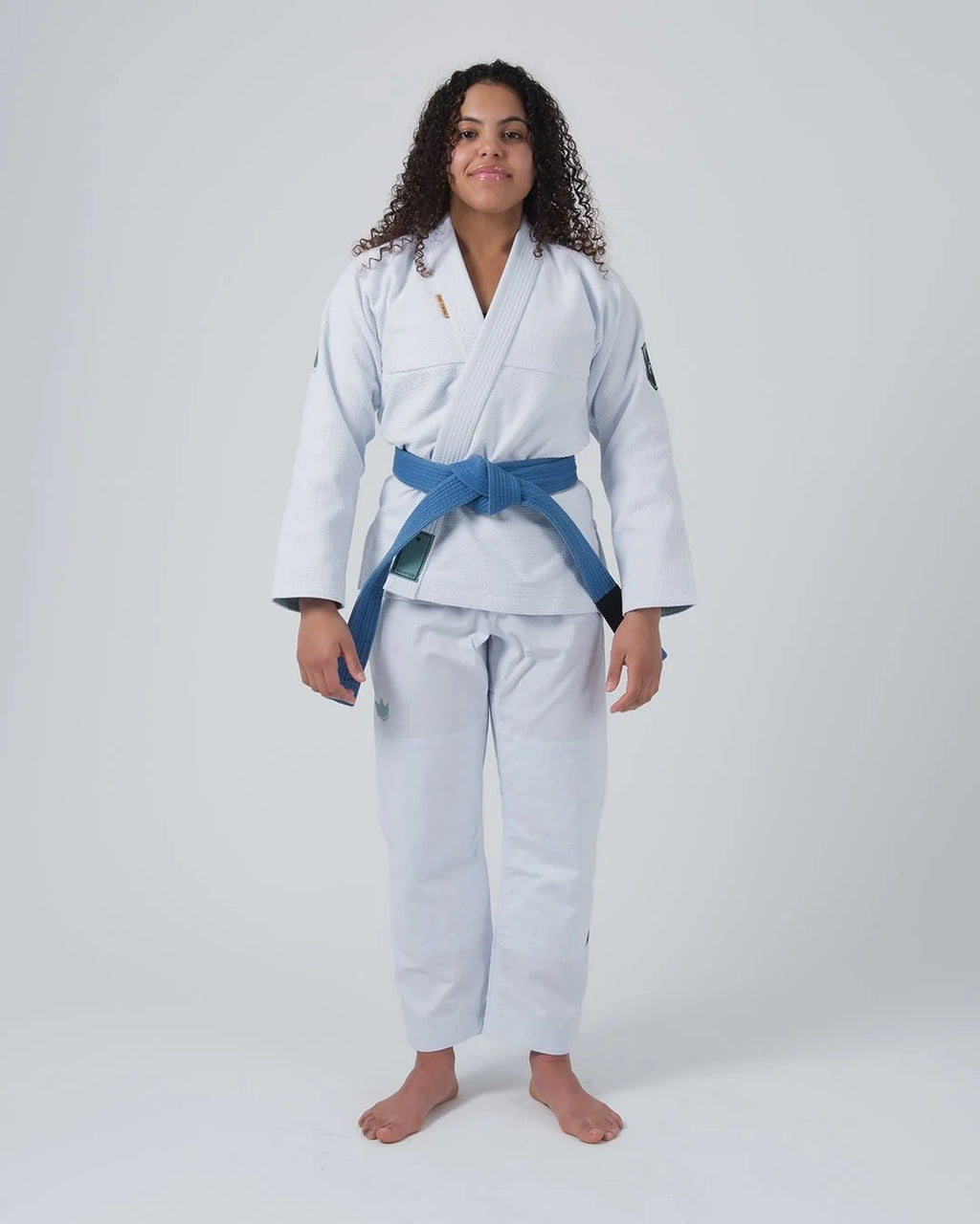 KINGZ BALISTICO 4.0 FRAUEN JIU JITSU - SCHWARZ - BLAU - WEISS KIMONO / GI