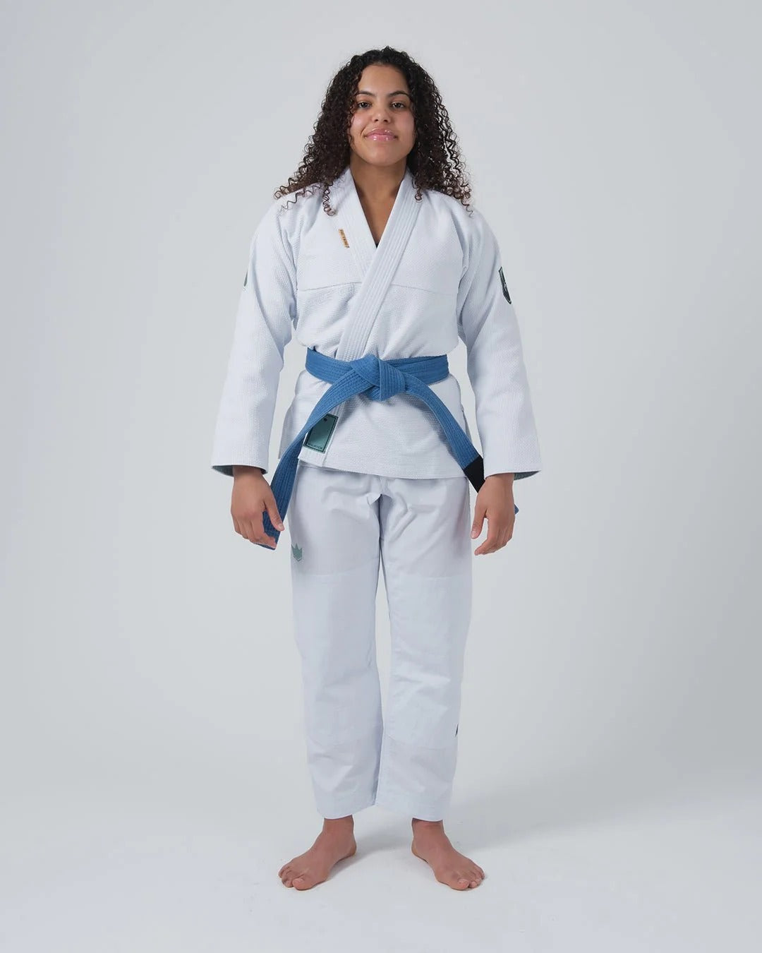 KINGZ BALISTICO 4.0 FRAUEN JIU JITSU - SCHWARZ - BLAU - WEISS KIMONO / GI