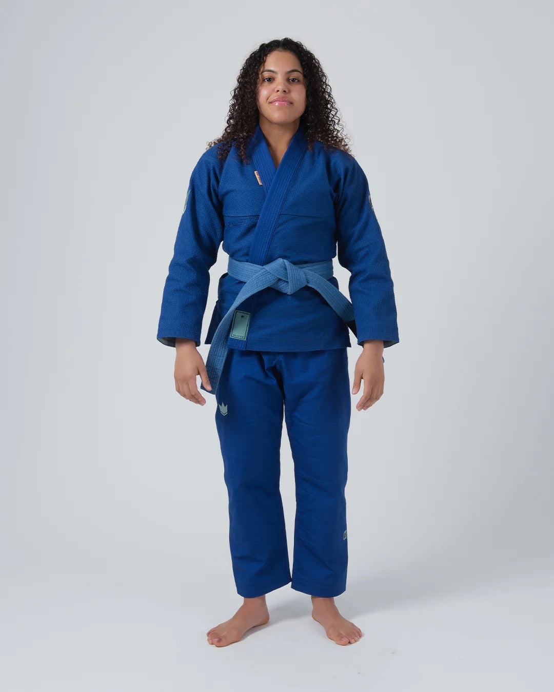 KINGZ BALISTICO 4.0 FRAUEN JIU JITSU - SCHWARZ - BLAU - WEISS KIMONO / GI