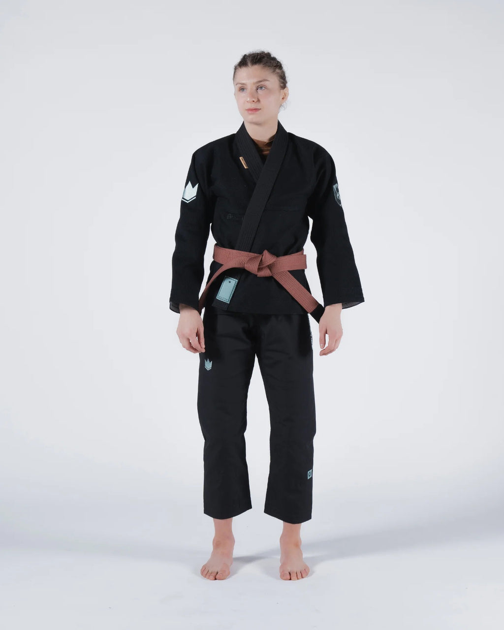KINGZ BALISTICO 4.0 FRAUEN JIU JITSU - SCHWARZ - BLAU - WEISS KIMONO / GI