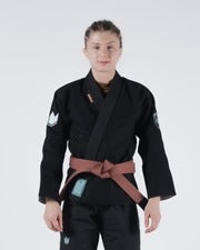 KINGZ BALISTICO 4.0 FRAUEN JIU JITSU - SCHWARZ - BLAU - WEISS KIMONO / GI
