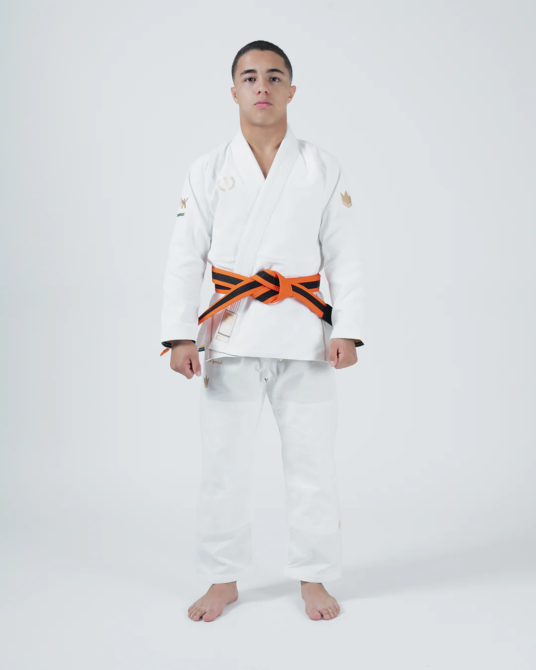 KINGZ PLAYERS SPECIAL LIMITED EDITION JUGEND - SCHWARZ - WEISSER KIMONO / GI