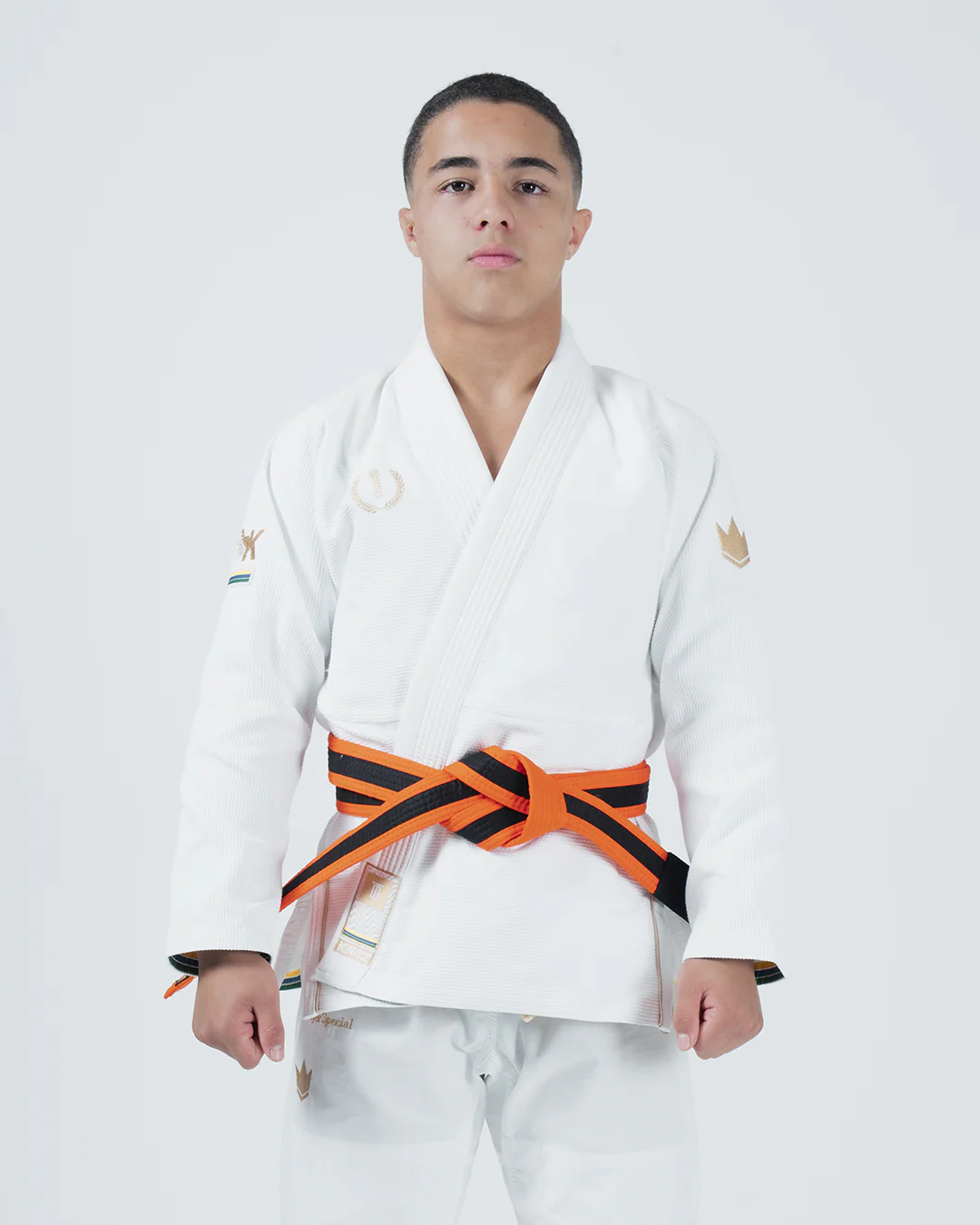 KINGZ PLAYERS SPECIAL LIMITED EDITION JUGEND - SCHWARZ - WEISSER KIMONO / GI