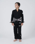 KINGZ THE ONE V2 INFANTIL BJJ - KIMONO/GI NEGRO - AZUL - BLANCO
