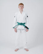 KINGZ THE ONE V2 INFANTIL BJJ - KIMONO/GI NEGRO - AZUL - BLANCO