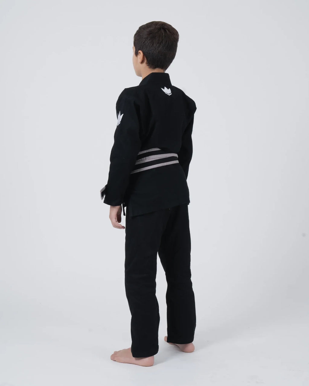 KINGZ THE ONE V2 INFANTIL BJJ - KIMONO/GI NEGRO - AZUL - BLANCO