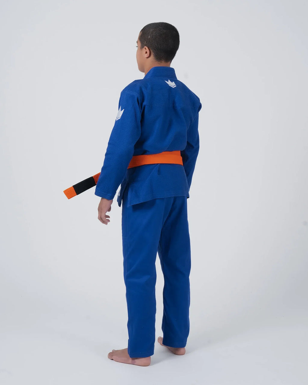 KINGZ THE ONE V2 INFANTIL BJJ - KIMONO/GI NEGRO - AZUL - BLANCO