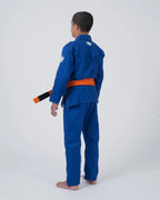 KINGZ THE ONE V2 INFANTIL BJJ - KIMONO/GI NEGRO - AZUL - BLANCO