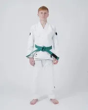 KINGZ THE ONE V2 INFANTIL BJJ - KIMONO/GI NEGRO - AZUL - BLANCO
