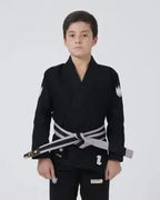 KINGZ THE ONE V2 INFANTIL BJJ - KIMONO/GI NEGRO - AZUL - BLANCO