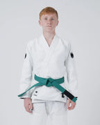 KINGZ THE ONE V2 INFANTIL BJJ - KIMONO/GI NEGRO - AZUL - BLANCO