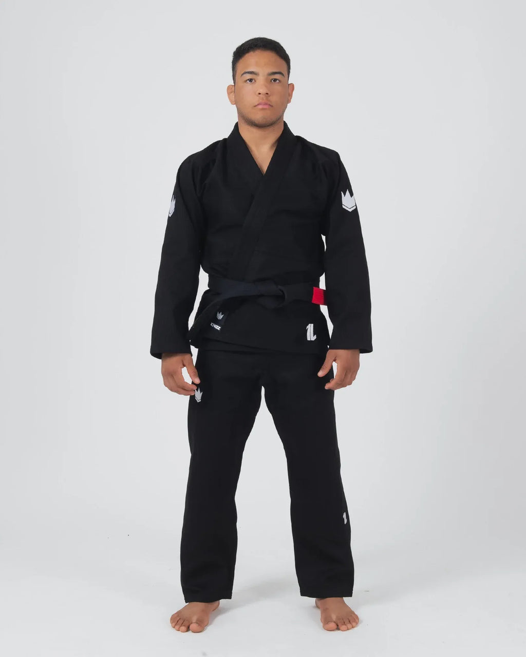 KINGZ THE ONE V2 JIU JITSU - SCHWARZ - BLAU - WEISS KIMONO / GI