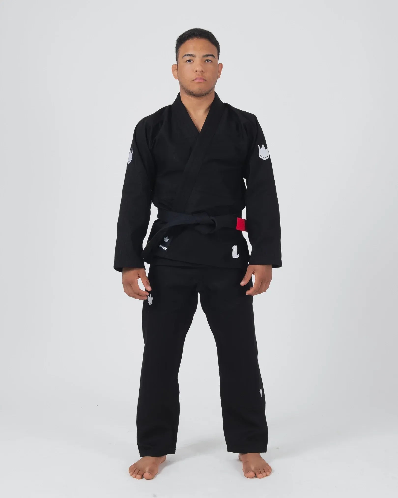 KINGZ THE ONE V2 JIU JITSU - SCHWARZ - BLAU - WEISS KIMONO / GI