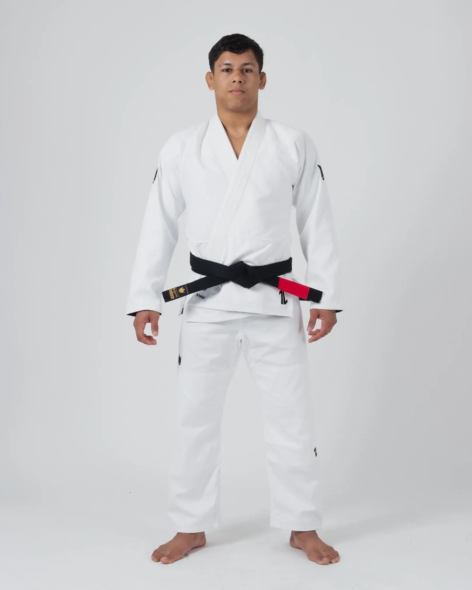 KINGZ THE ONE V2 JIU JITSU - SCHWARZ - BLAU - WEISS KIMONO / GI