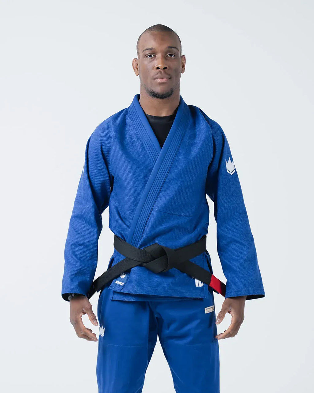 KINGZ THE ONE V2 JIU JITSU - SCHWARZ - BLAU - WEISS KIMONO / GI