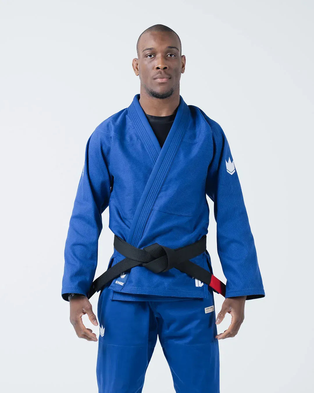 KINGZ THE ONE V2 JIU JITSU - SCHWARZ - BLAU - WEISS KIMONO / GI