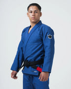 KINGZ ULTRALIGHT 2.0 JIU JITSU - KIMONO / GI NEGRO - AZUL - BLANCO