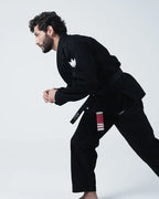 KINGZ KORE V2 JIU JITSU - KIMONO / GI NEGRO - AZUL - BLANCO