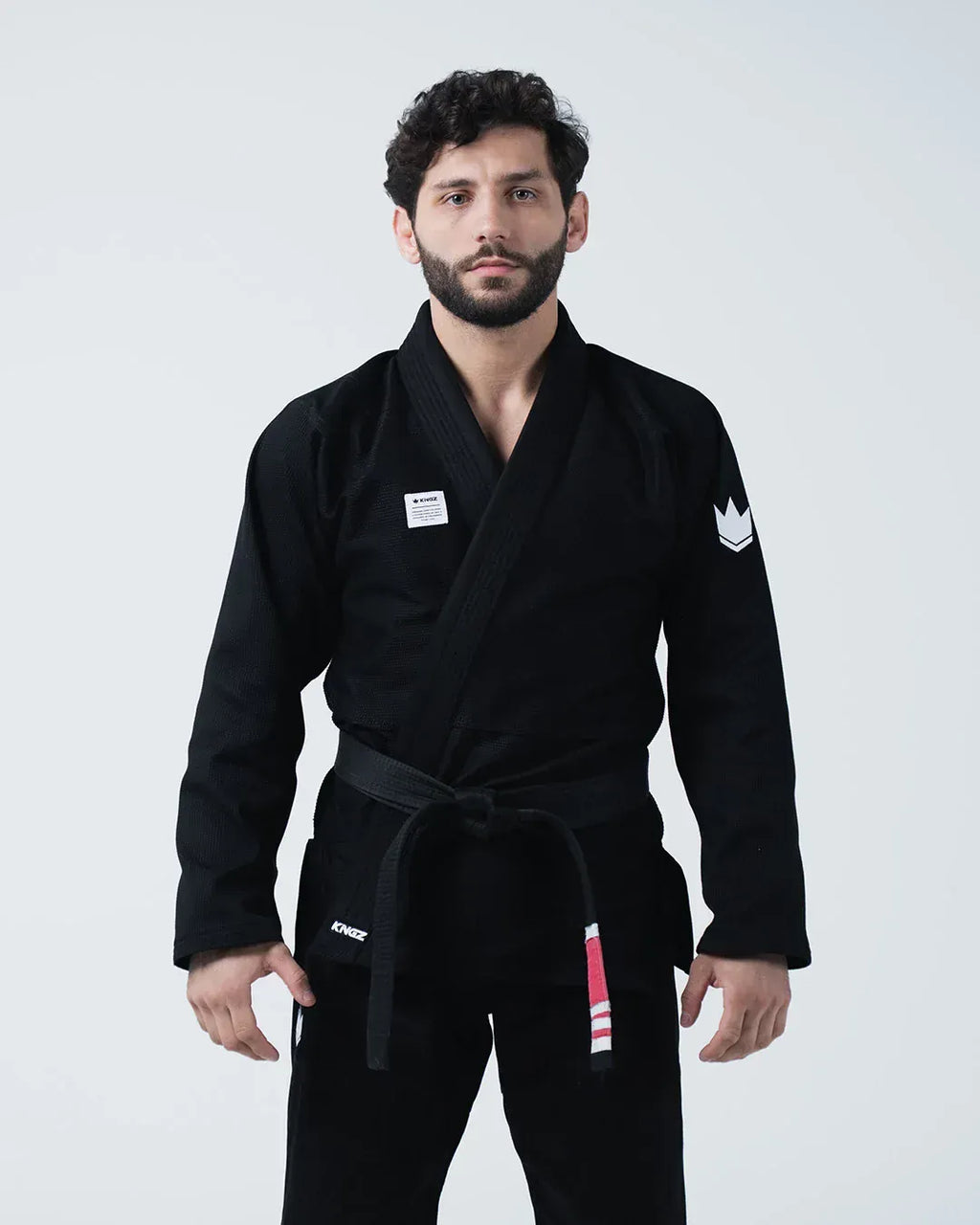 KINGZ KORE V2 JIU JITSU - KIMONO / GI NEGRO - AZUL - BLANCO