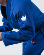 KINGZ KORE V2 JIU JITSU - KIMONO / GI NEGRO - AZUL - BLANCO