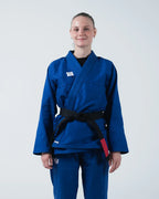 KINGZ KORE V2 DAMEN JIU JITSU - SCHWARZ - BLAU - WEISS KIMONO / GI