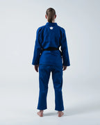 KINGZ KORE V2 DAMEN JIU JITSU - SCHWARZ - BLAU - WEISS KIMONO / GI