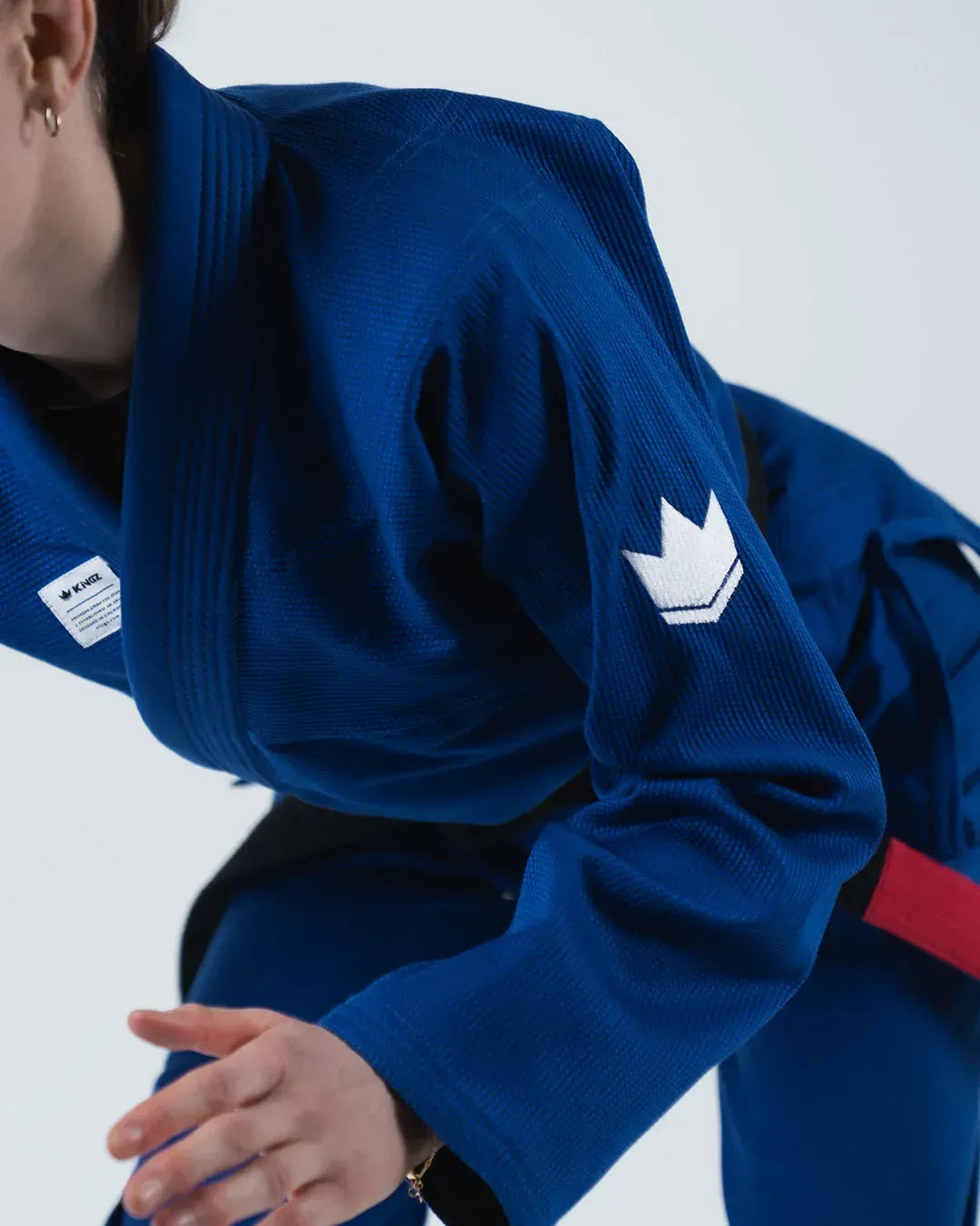 KINGZ KORE V2 DAMEN JIU JITSU - SCHWARZ - BLAU - WEISS KIMONO / GI