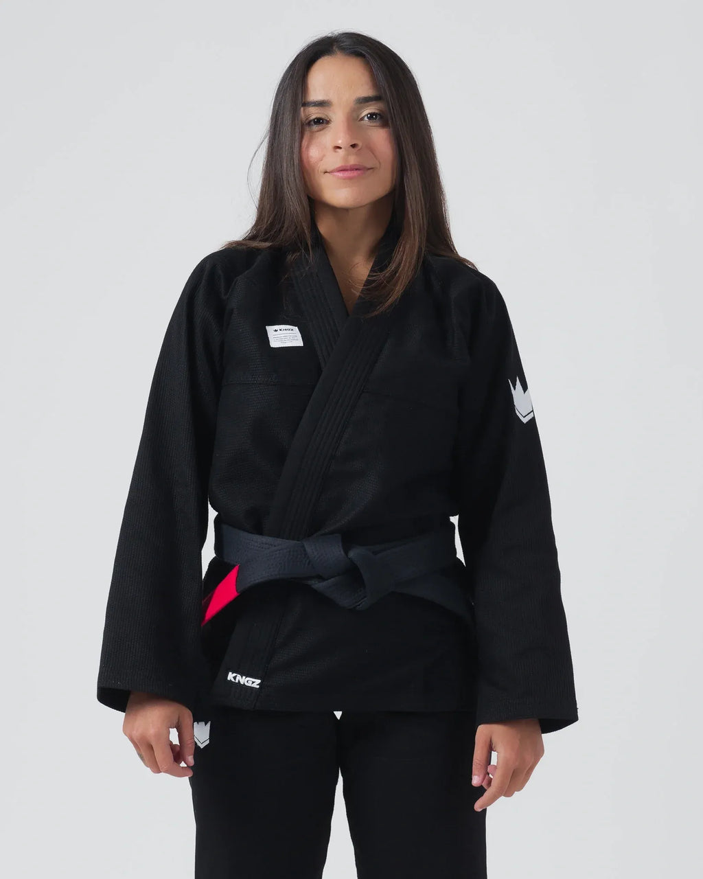 KINGZ KORE V2 DAMEN JIU JITSU - SCHWARZ - BLAU - WEISS KIMONO / GI