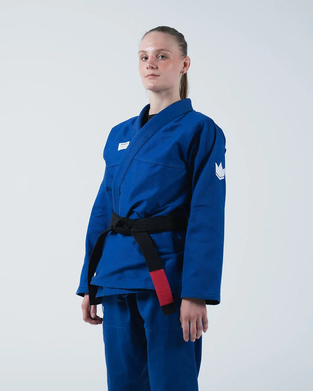 KINGZ KORE V2 DAMEN JIU JITSU - SCHWARZ - BLAU - WEISS KIMONO / GI