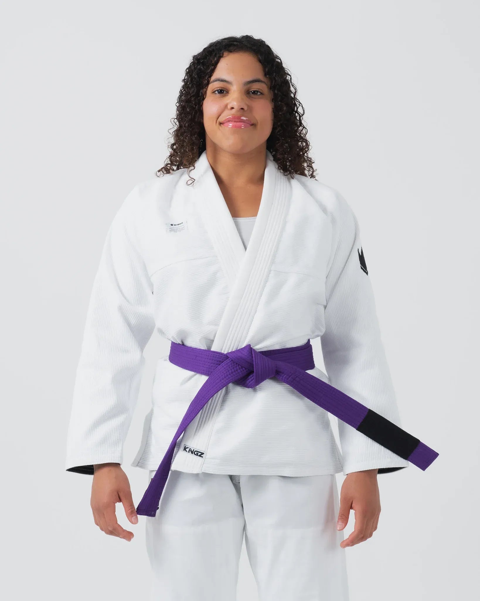 KINGZ KORE V2 DAMEN JIU JITSU - SCHWARZ - BLAU - WEISS KIMONO / GI