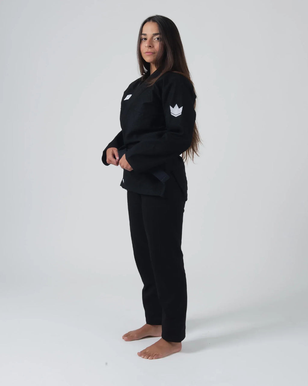 KINGZ KORE V2 DAMEN JIU JITSU - SCHWARZ - BLAU - WEISS KIMONO / GI