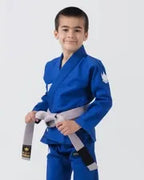 KIMONO / GI DE JIU JITSU JUVENIL KINGZ KORE V2 - NEGRO - AZUL - BLANCO