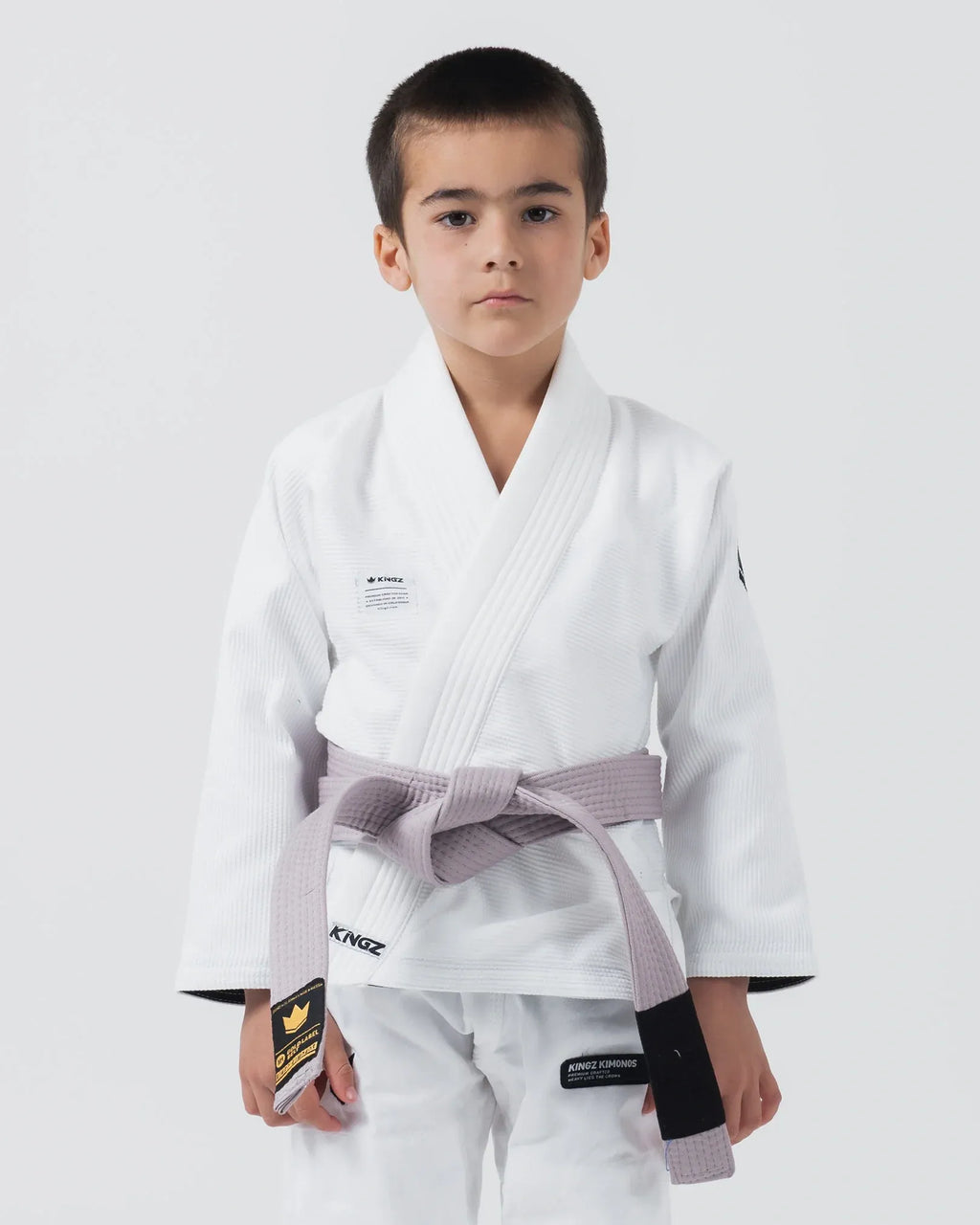 KIMONO / GI DE JIU JITSU JUVENIL KINGZ KORE V2 - NEGRO - AZUL - BLANCO