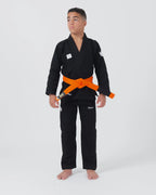 KIMONO / GI DE JIU JITSU JUVENIL KINGZ KORE V2 - NEGRO - AZUL - BLANCO