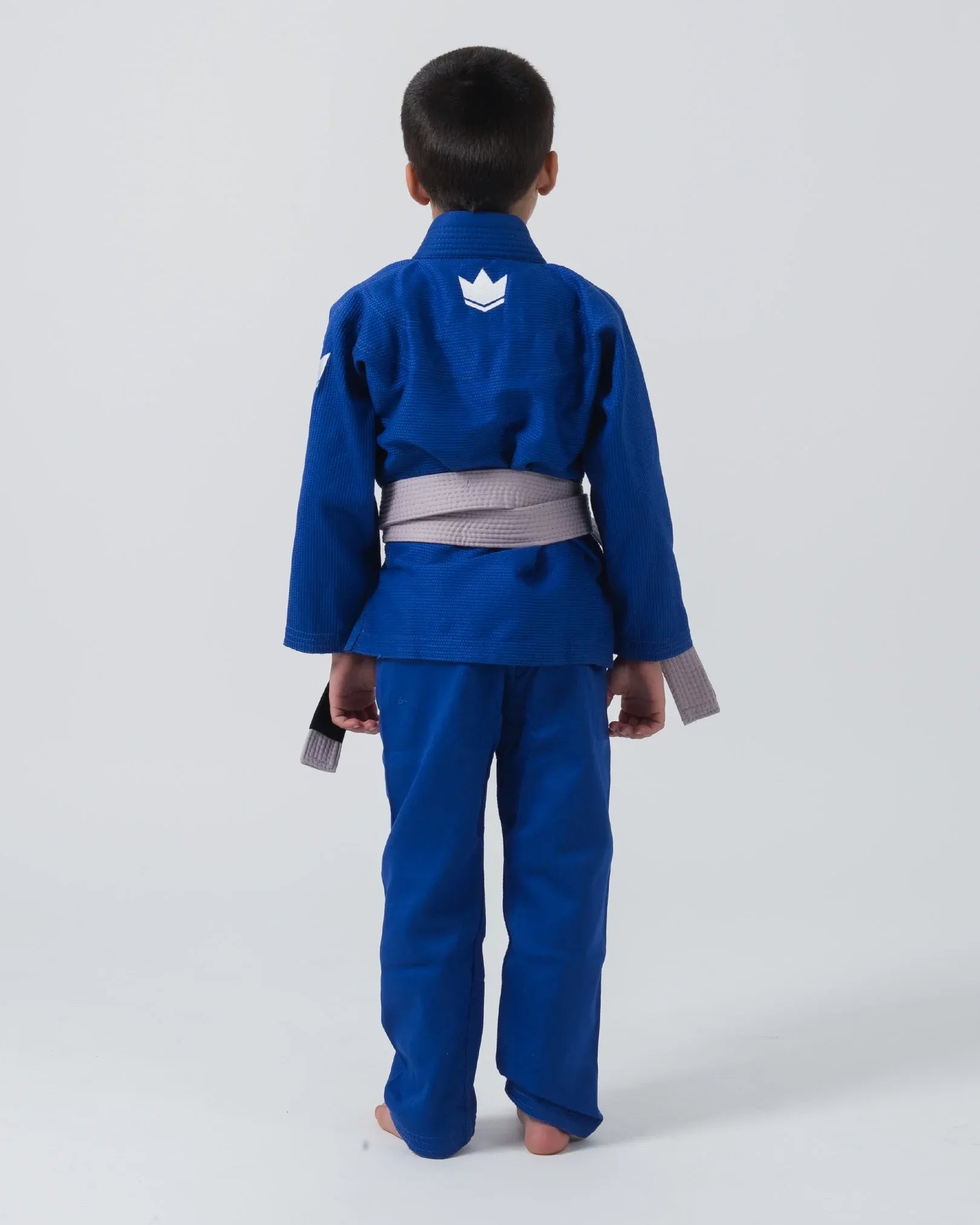 KIMONO / GI DE JIU JITSU JUVENIL KINGZ KORE V2 - NEGRO - AZUL - BLANCO