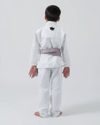 KIMONO / GI DE JIU JITSU JUVENIL KINGZ KORE V2 - NEGRO - AZUL - BLANCO