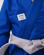 KIMONO / GI DE JIU JITSU JUVENIL KINGZ KORE V2 - NEGRO - AZUL - BLANCO