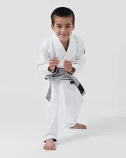 KIMONO / GI DE JIU JITSU JUVENIL KINGZ KORE V2 - NEGRO - AZUL - BLANCO