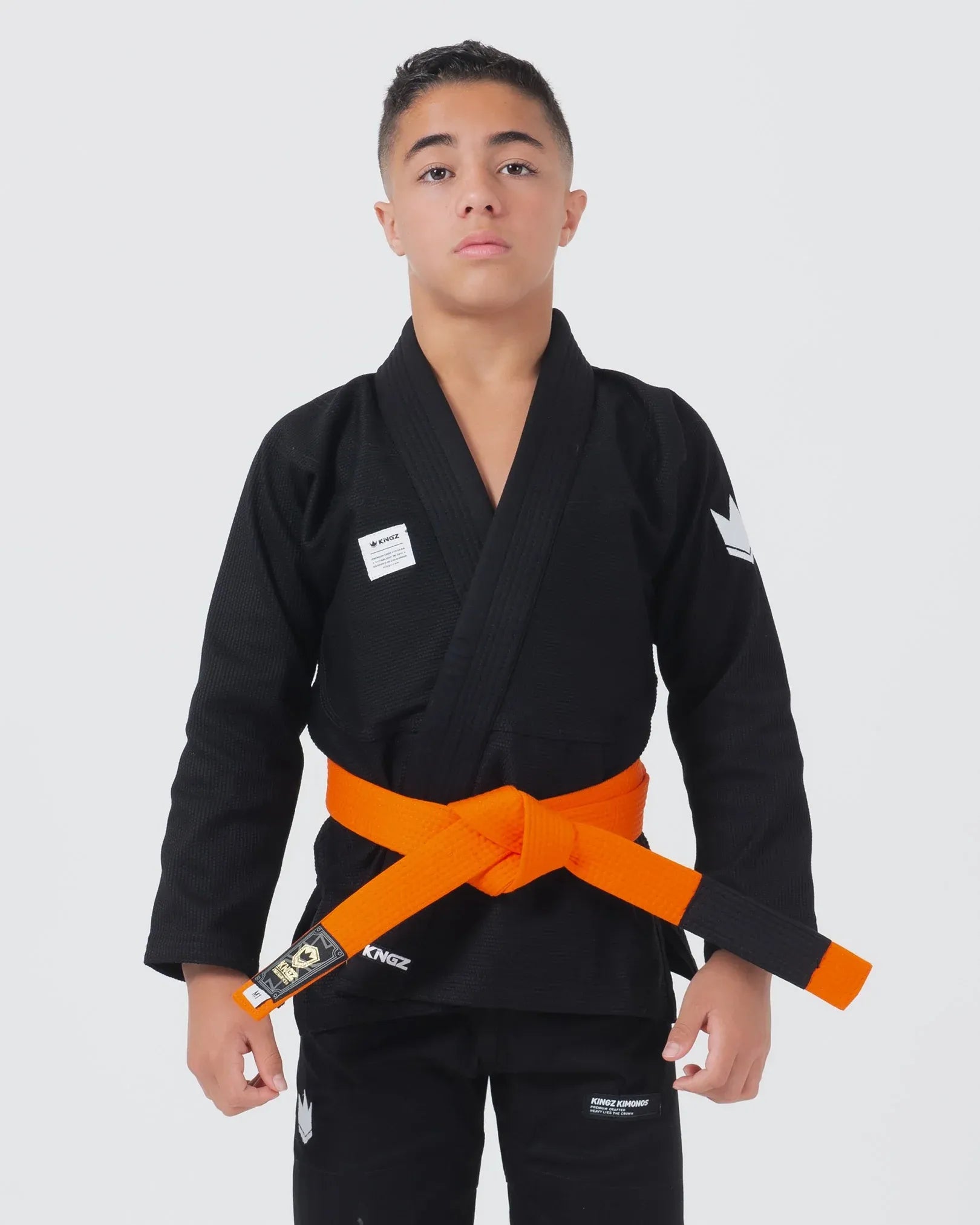KINGZ KORE V2 JUGEND JIU JITSU- SCHWARZ - BLAU - WEISS KIMONO / GI
