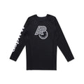ALBINO & PRET LS RANKED BLACK RASHGUARD