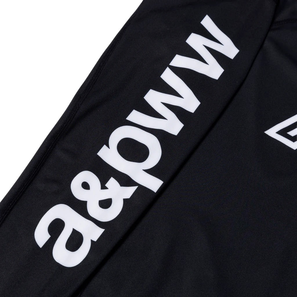 ALBINO & PRET LS RANKED BLACK RASHGUARD