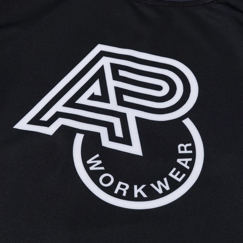 ALBINO & PRET LS RANKED BLACK RASHGUARD