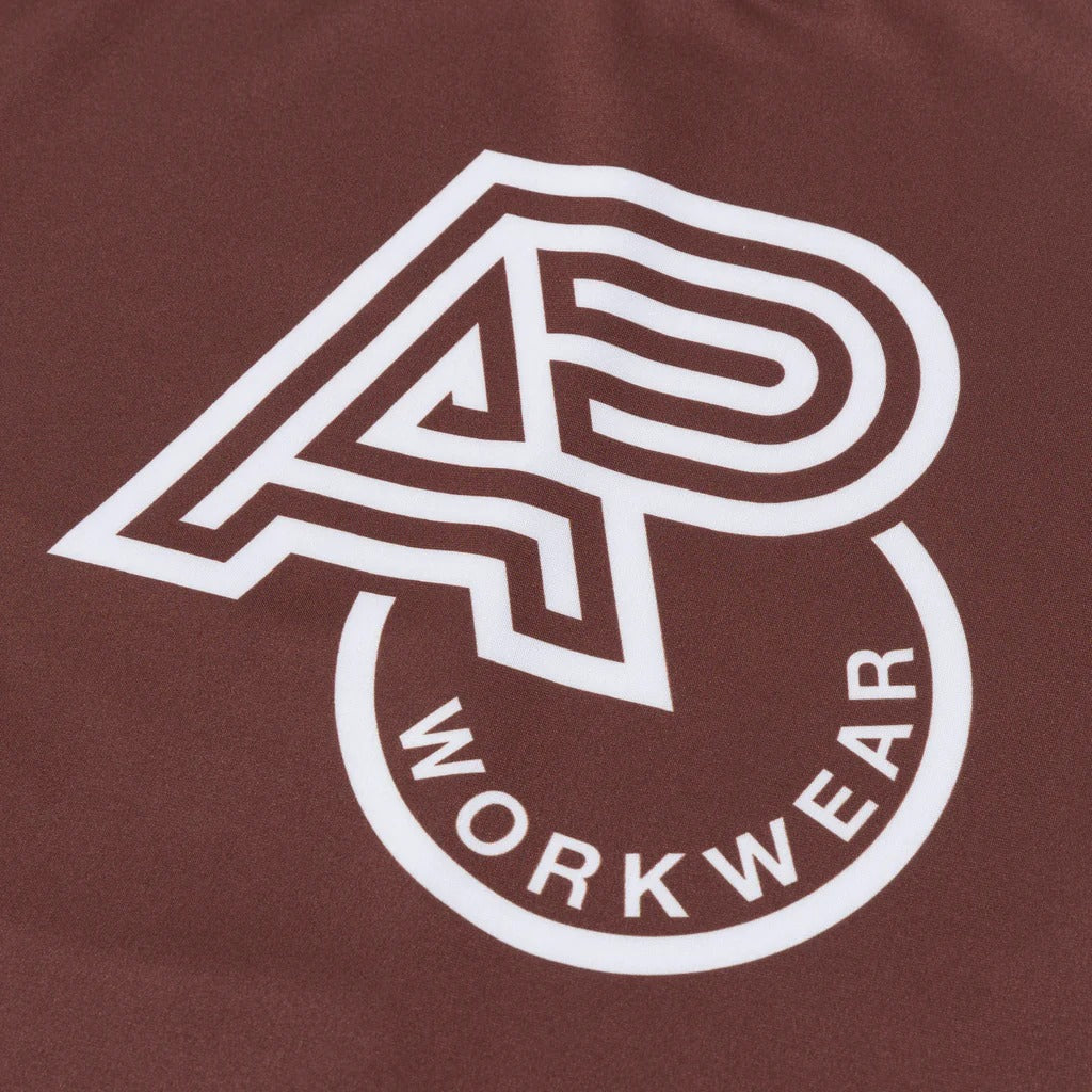 ALBINO & PRET LS RANKED BROWN RASHGUARD