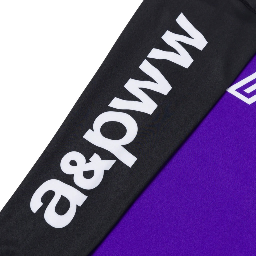 ALBINO & PRET LS RANKED PURPLE RASHGUARD