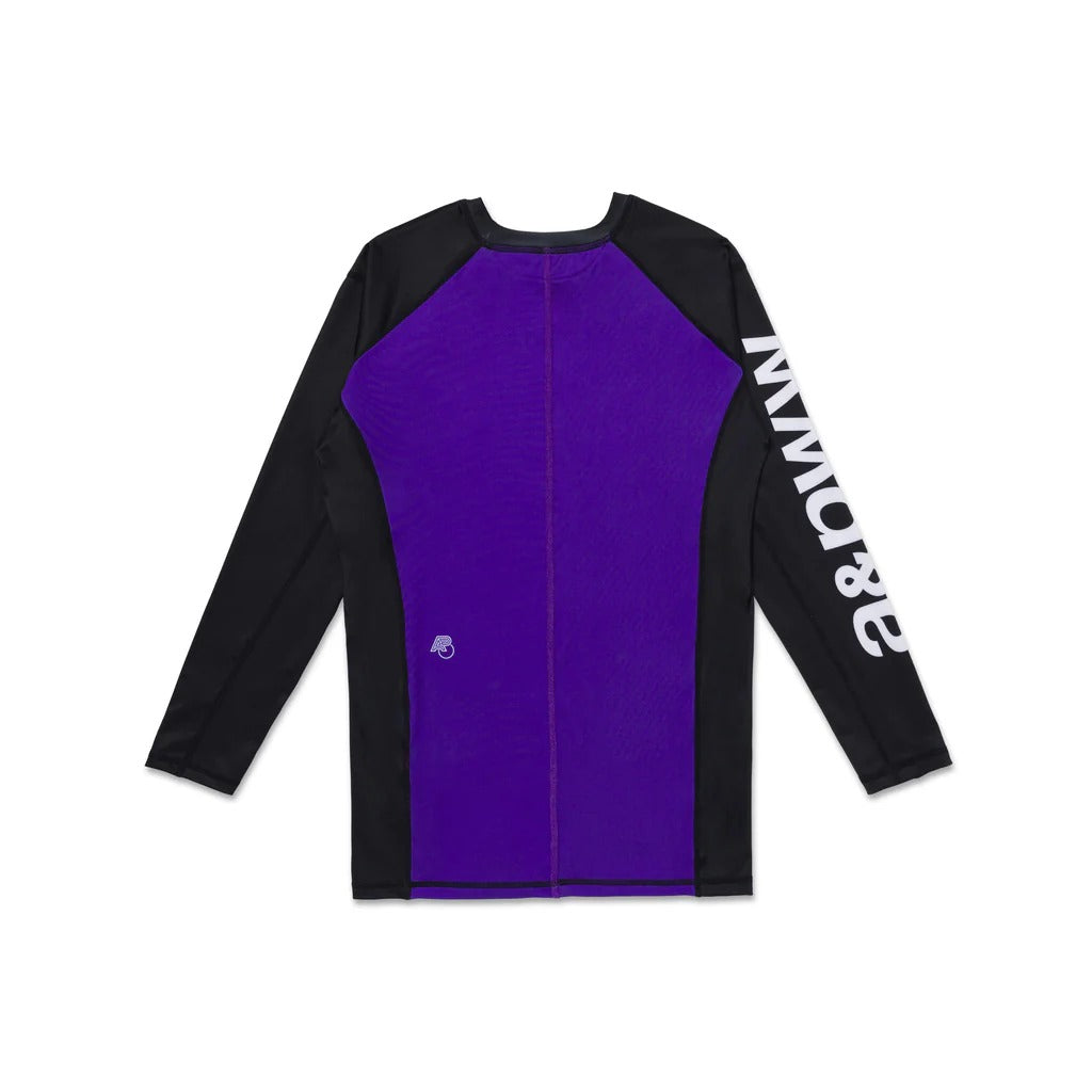 ALBINO & PRET LS RANKED PURPLE RASHGUARD