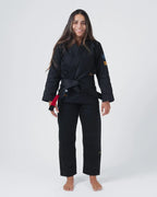 KINGZ LIMITED EDITION - LEGENDS NEVER DIE DAMEN - SCHWARZER KIMONO / GI
